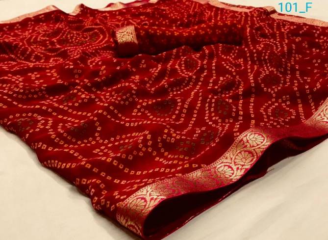 Rajyog Jamkudi Casual Wear Chiffon Designer Latest Saree Collection